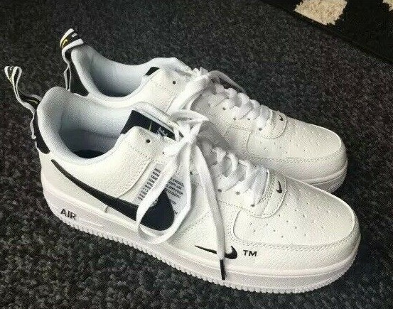 black & white air force 1 07 lv8 utility trainers